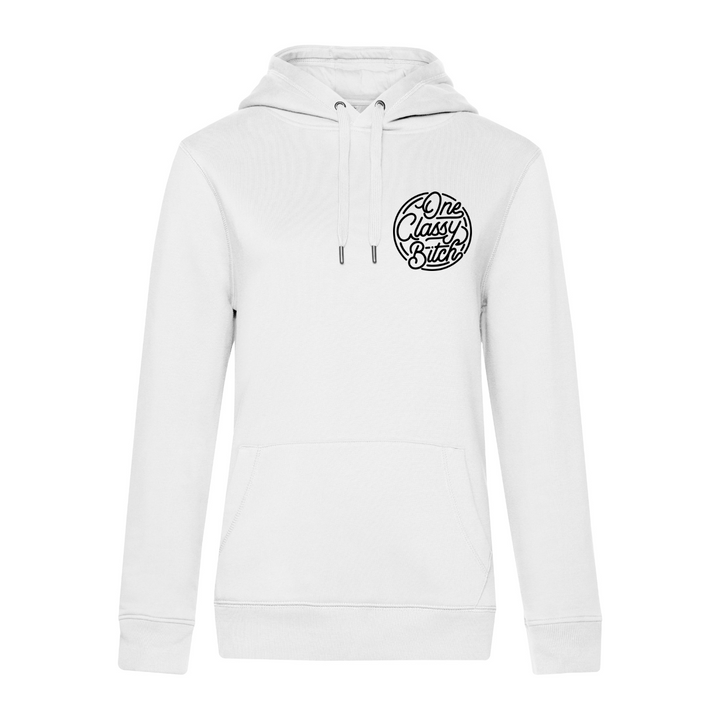 ONE CLASSY BITCH Hoodie-Damen