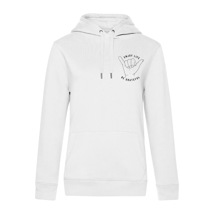 ENJOY LIFE BE GRATEFUL Hoodie-Damen
