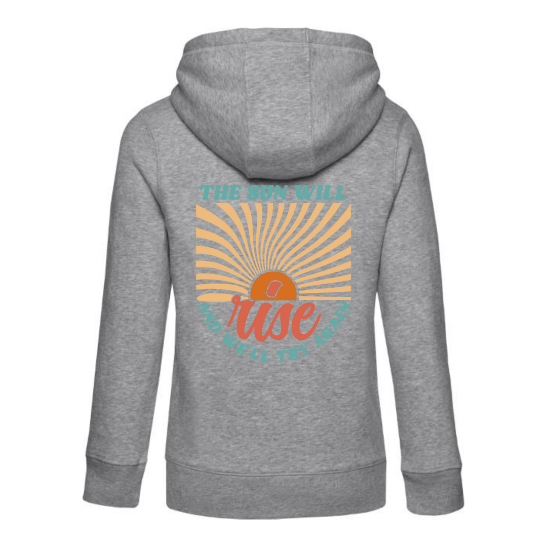 THE SUN WILL RISE Hoodie-Damen