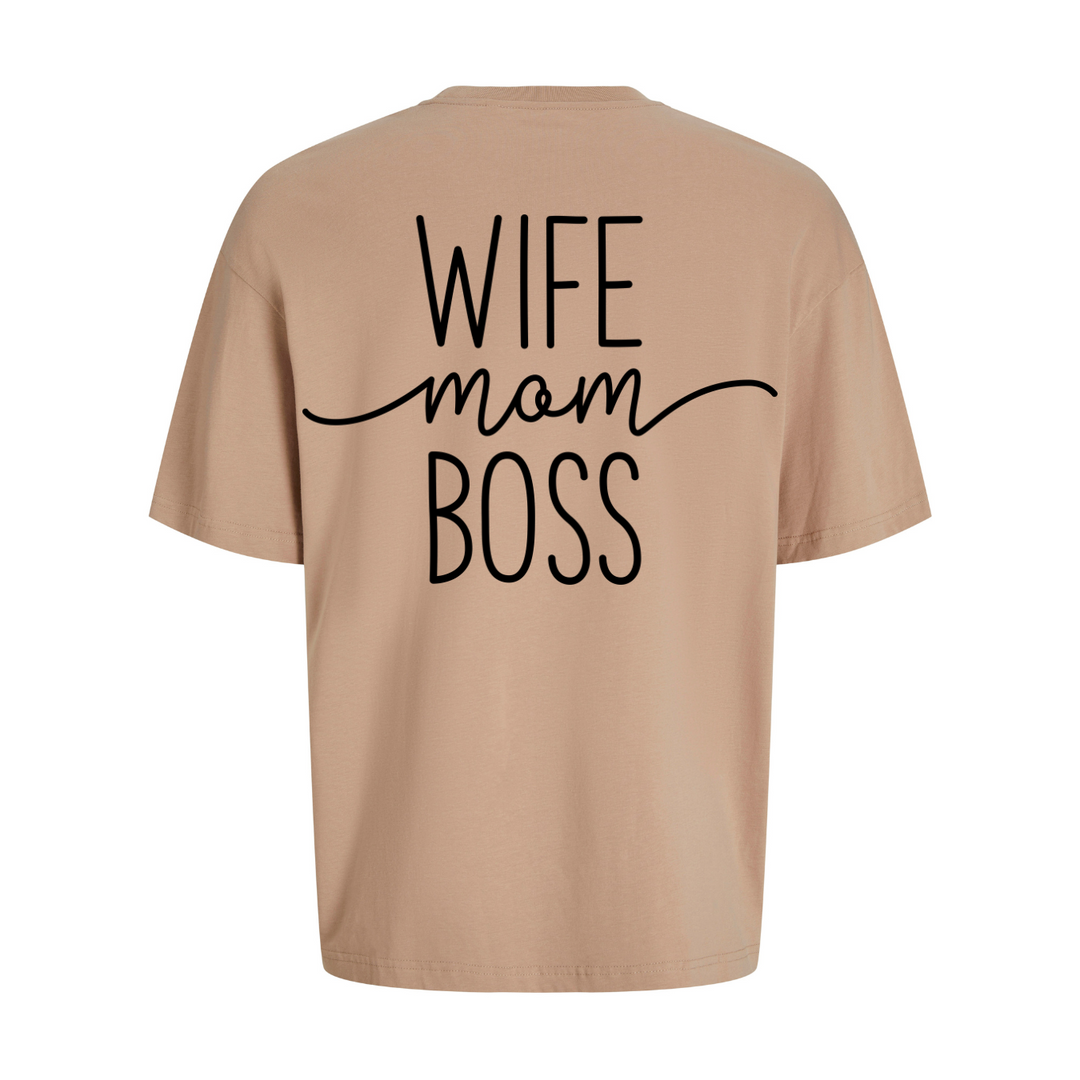 WIFE MOM BOSS Oversize-Unisex