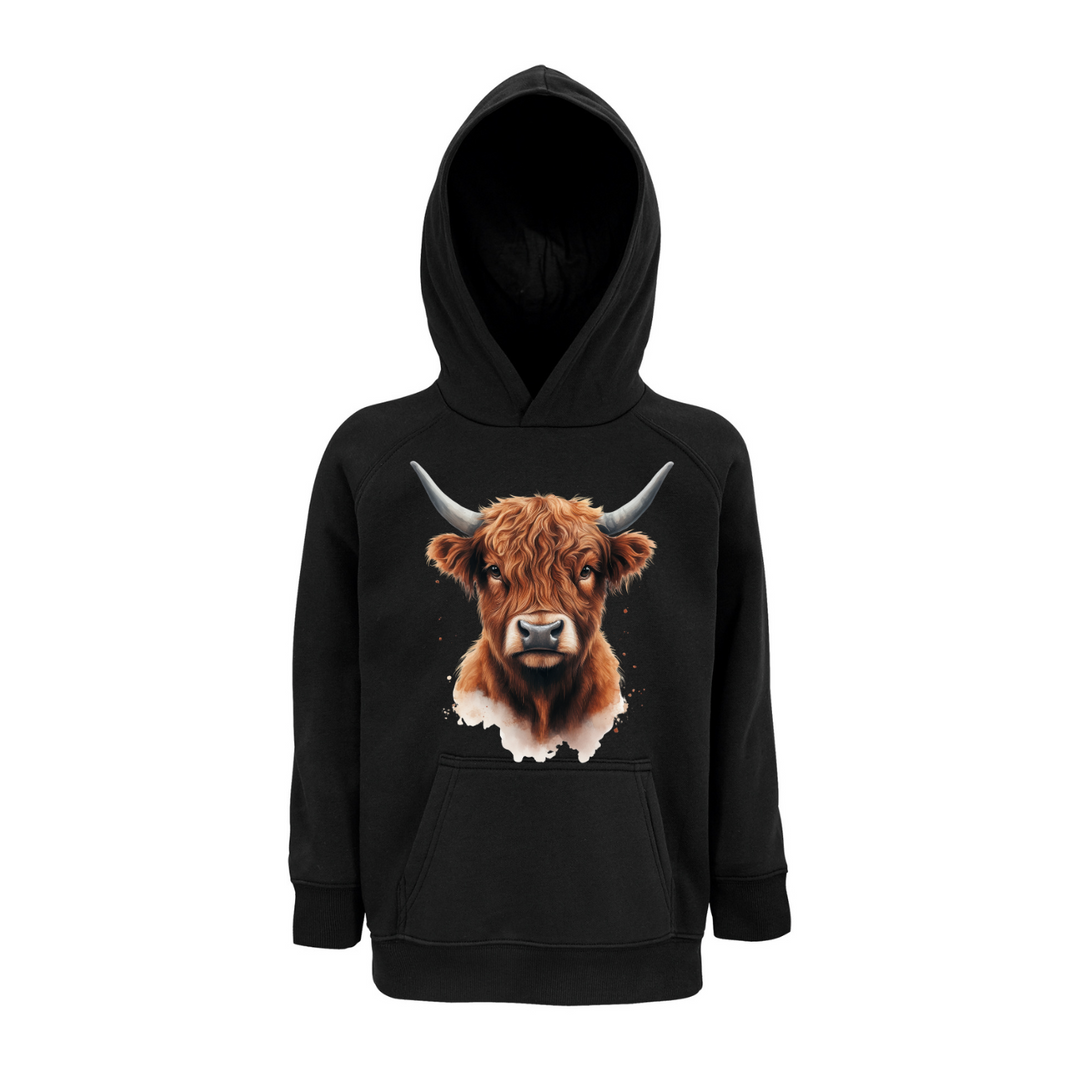 HOCHLAND-RIND I Hoodie-Kids