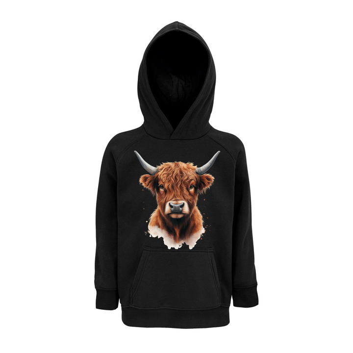 HOCHLAND-RIND I Hoodie-Kids