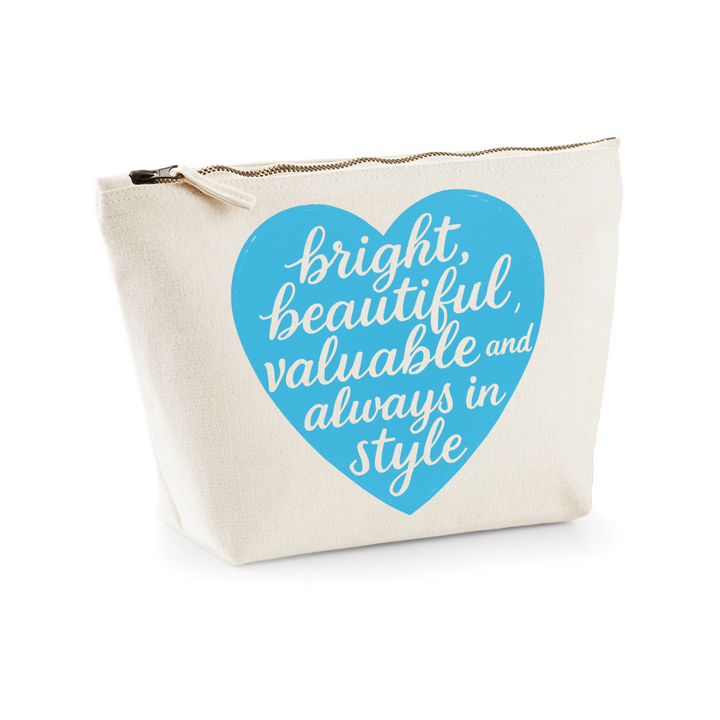 BRIGHT, BEAUTIFUL, VALUABLE Necessaire
