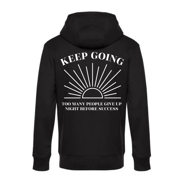 KEEP GOING Hoodie-Herren