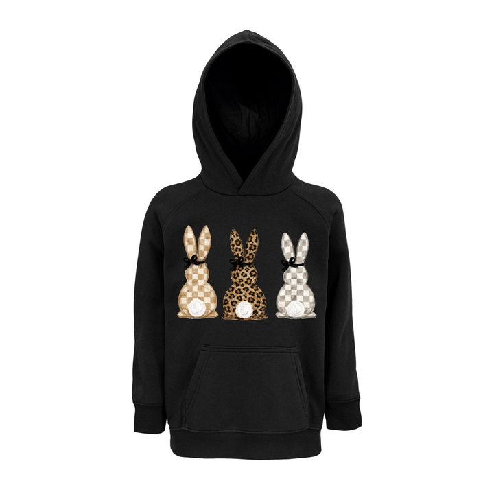 BUNNY BACKS Hoodie-Kids
