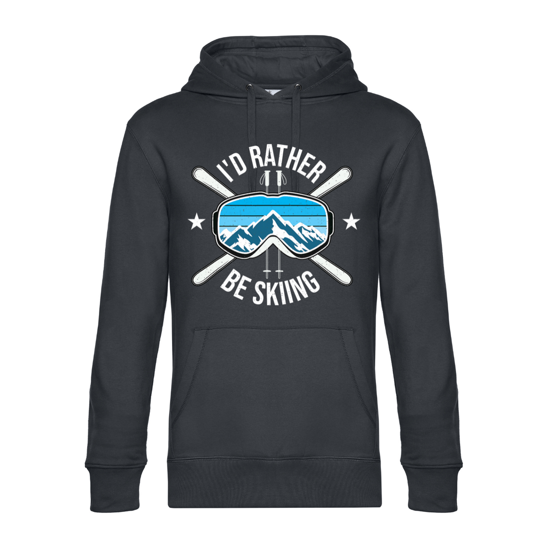 ID'RATHER BE SKIING Hoodie-Herren