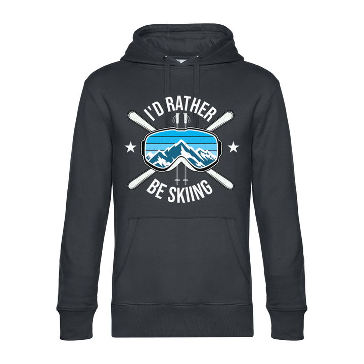 ID'RATHER BE SKIING Hoodie-Herren