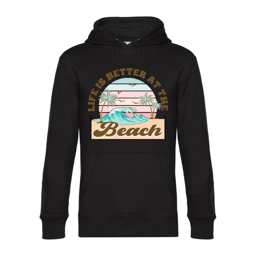 LIFE IS BETTER AT THE BEACH Hoodie-Herren