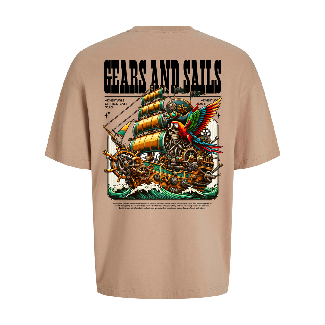 GEARS AND SAILS Oversize-Unisex