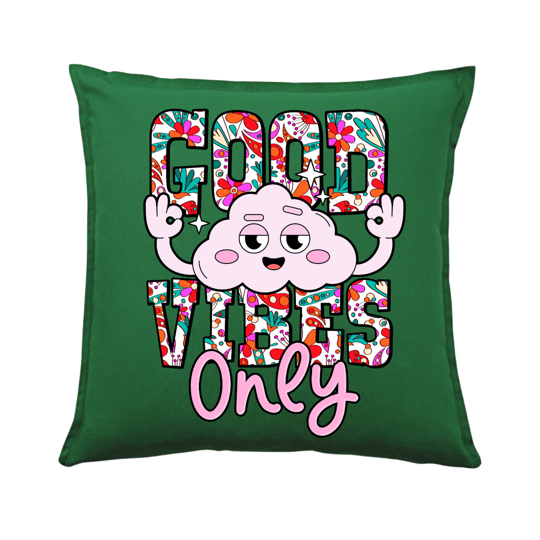GOOD VIBES ONLY Kissenbezug