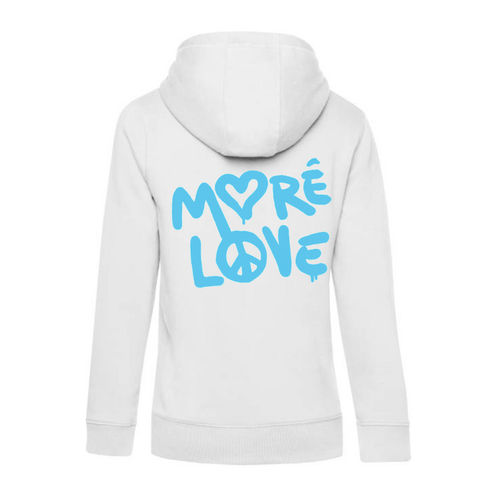 MORE LOVE Hoodie-Damen