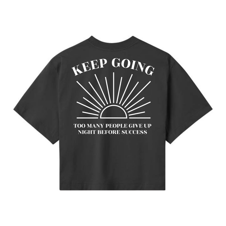 KEEP GOING Crop Top