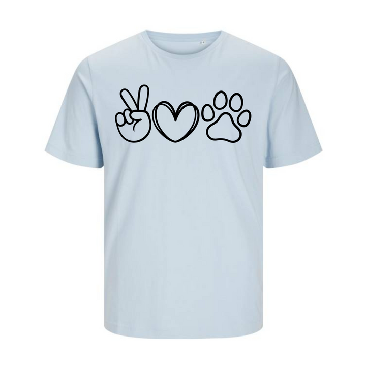 LOVE PEACE PAW T-Unisex
