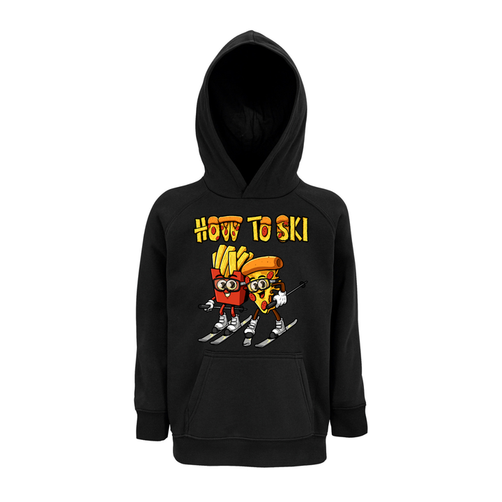 HOW TO SKI Hoodie-Kids