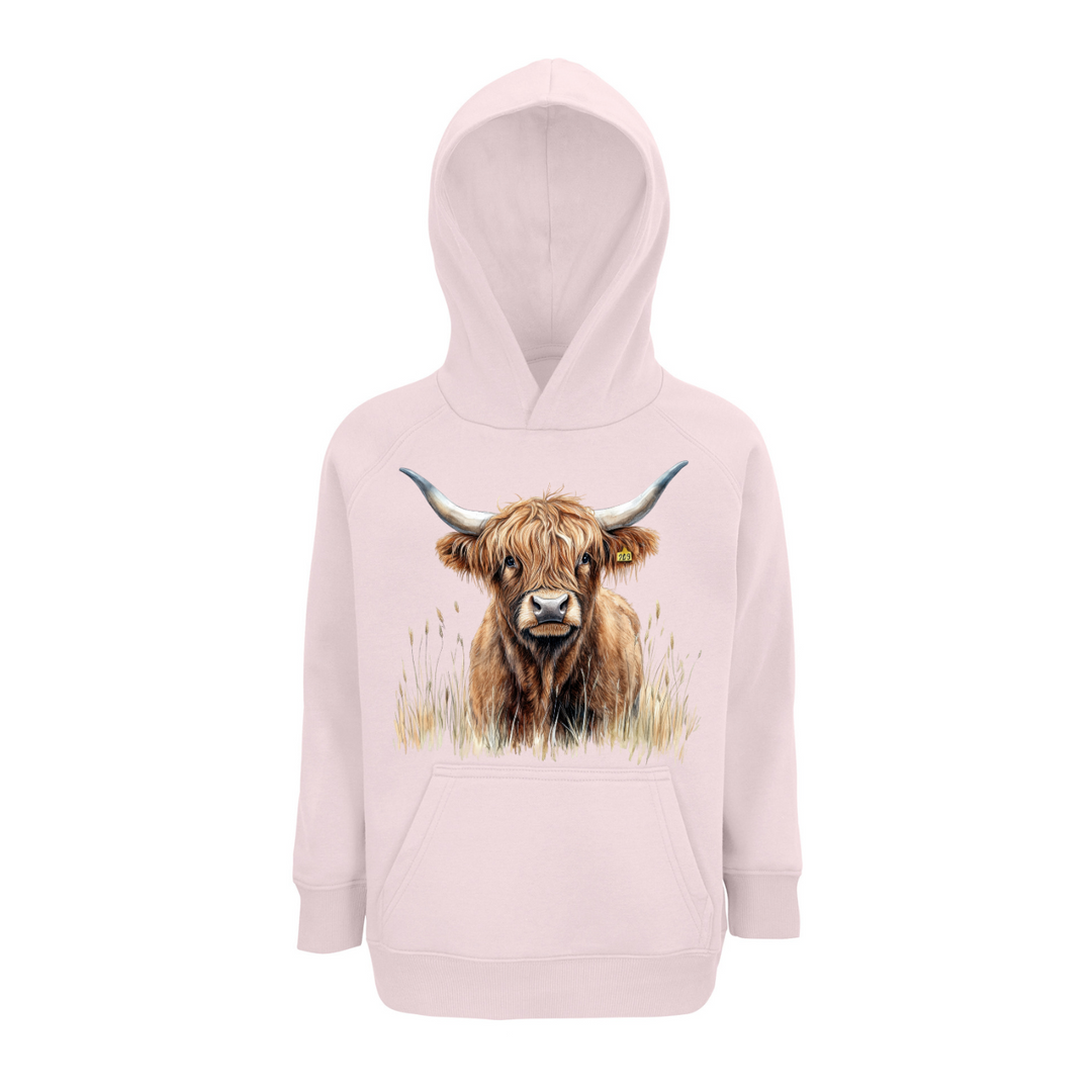HOCHLAND-RIND III Hoodie-Kids