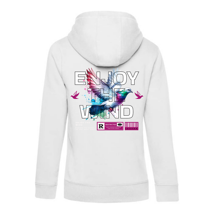 ENJOY THE WIND Hoodie-Damen