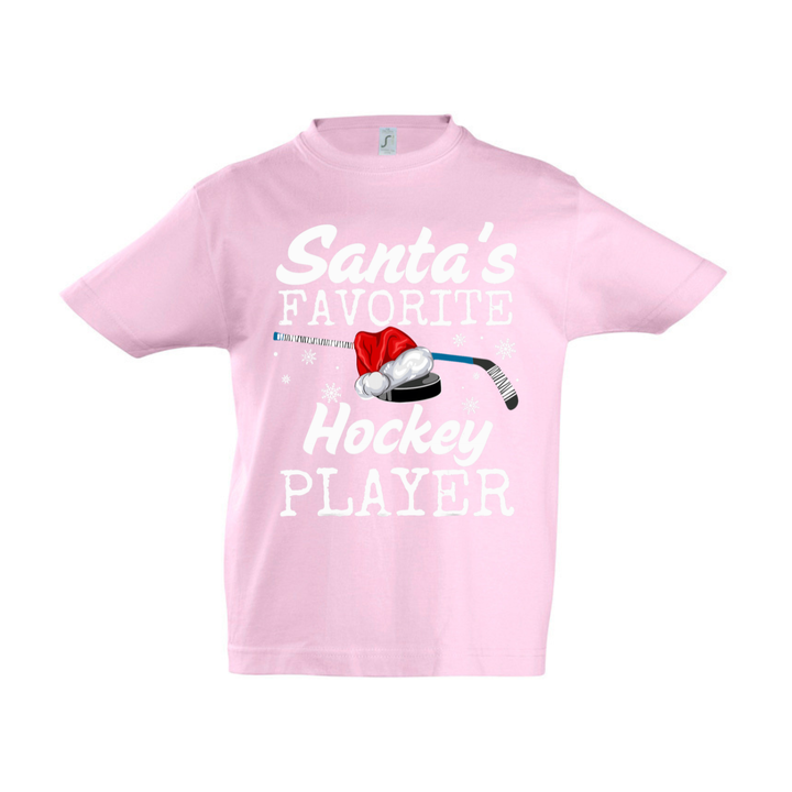 SANTAS FAVORITE HOCKEY PLAYER T-Kids