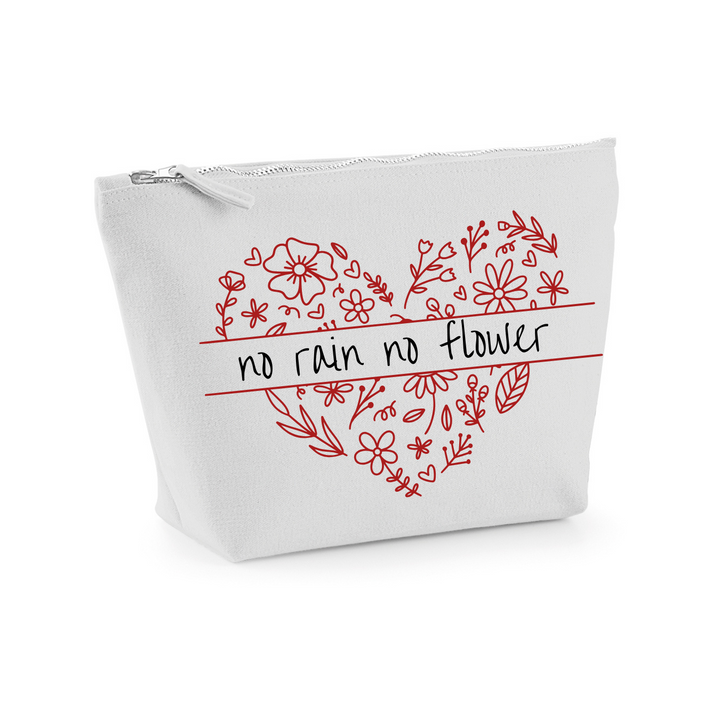 NO RAIN NO FLOWER Necessaire
