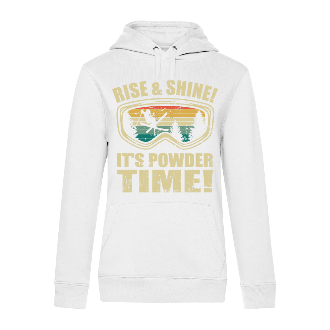POWDER TIME Hoodie-Damen