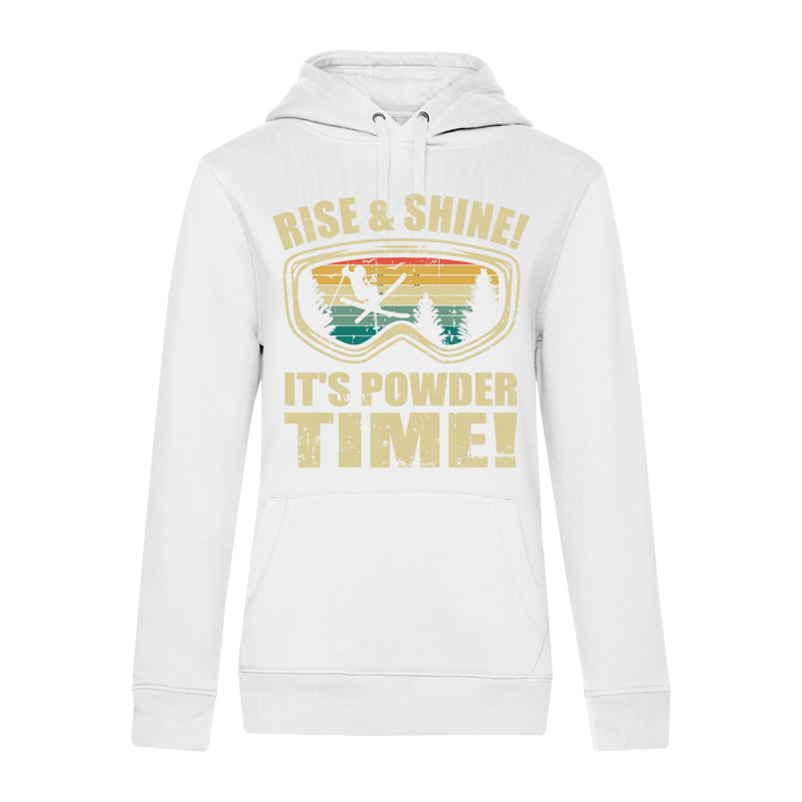 POWDER TIME Hoodie-Damen