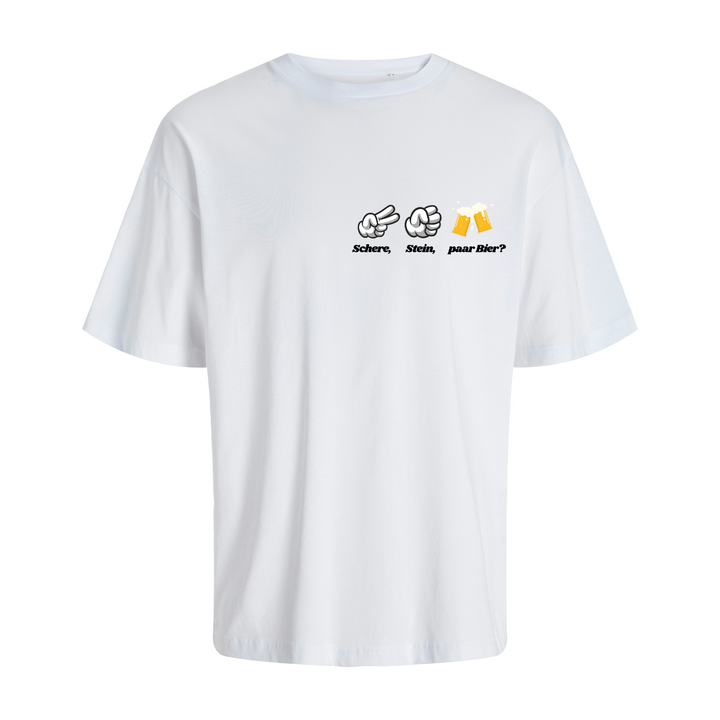 SCHERE STEIN PAAR BIER? Oversize-Unisex