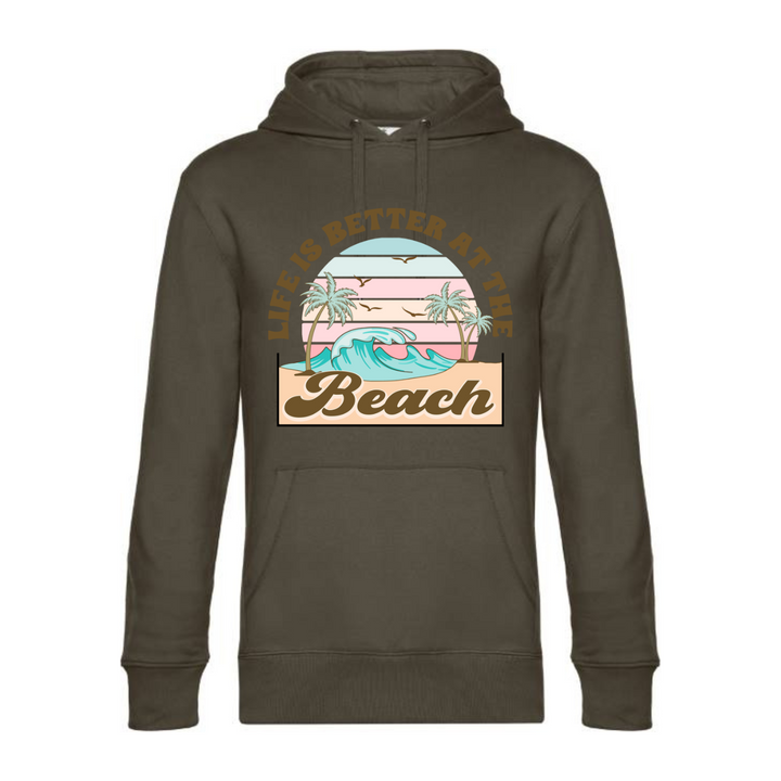 LIFE IS BETTER AT THE BEACH Hoodie-Herren
