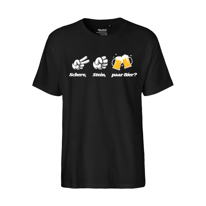 SCHERE STEIN PAAR BIER? T-Herren