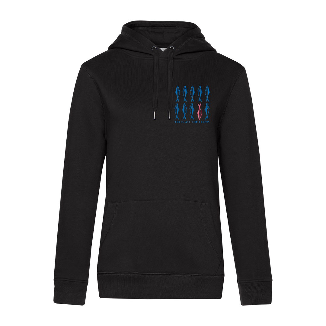 RULES ARE FOR LOOSERS Hoodie-Damen