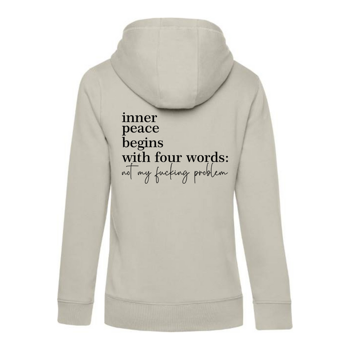 NOT MY FUCKING PROBLEM Hoodie-Damen
