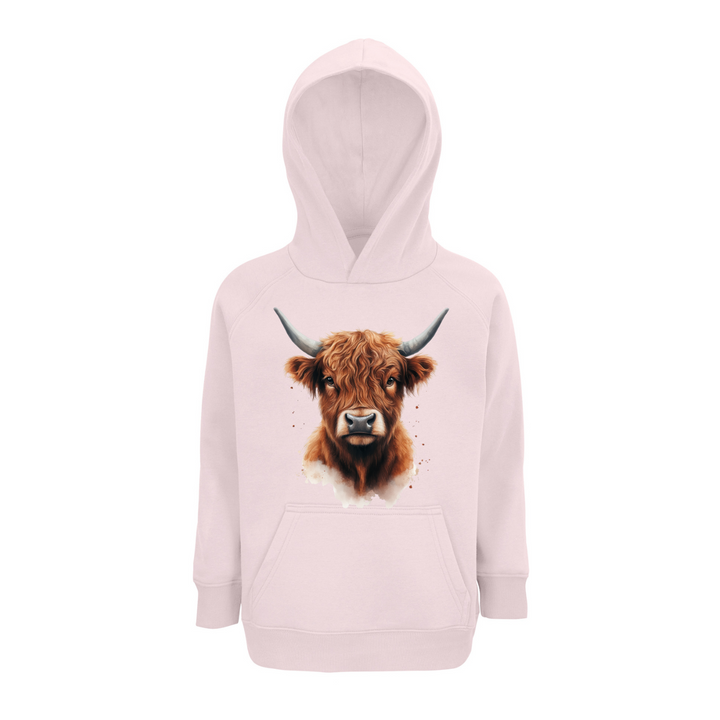 HOCHLAND-RIND I Hoodie-Kids