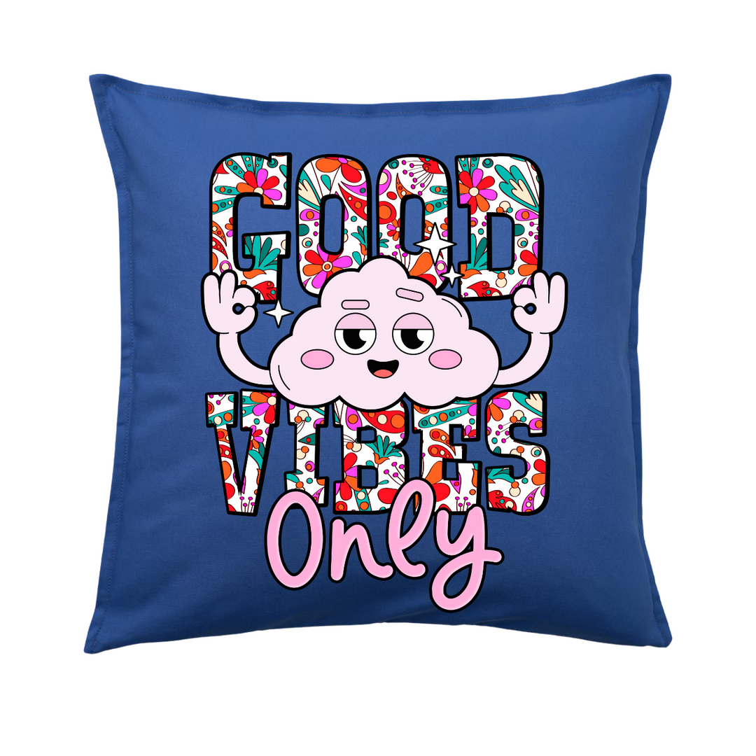 GOOD VIBES ONLY Kissenbezug