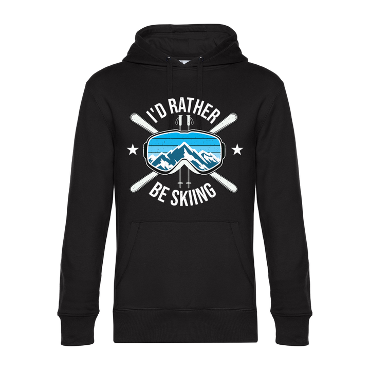 ID'RATHER BE SKIING Hoodie-Herren