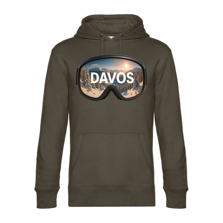 DAVOS SKIBRILLE Hoodie-Herren