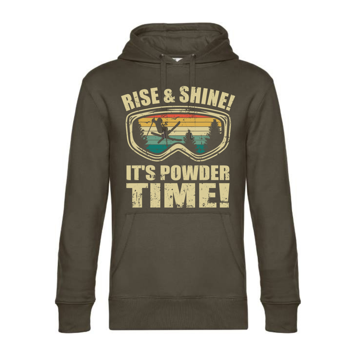 POWDER TIME Hoodie-Herren