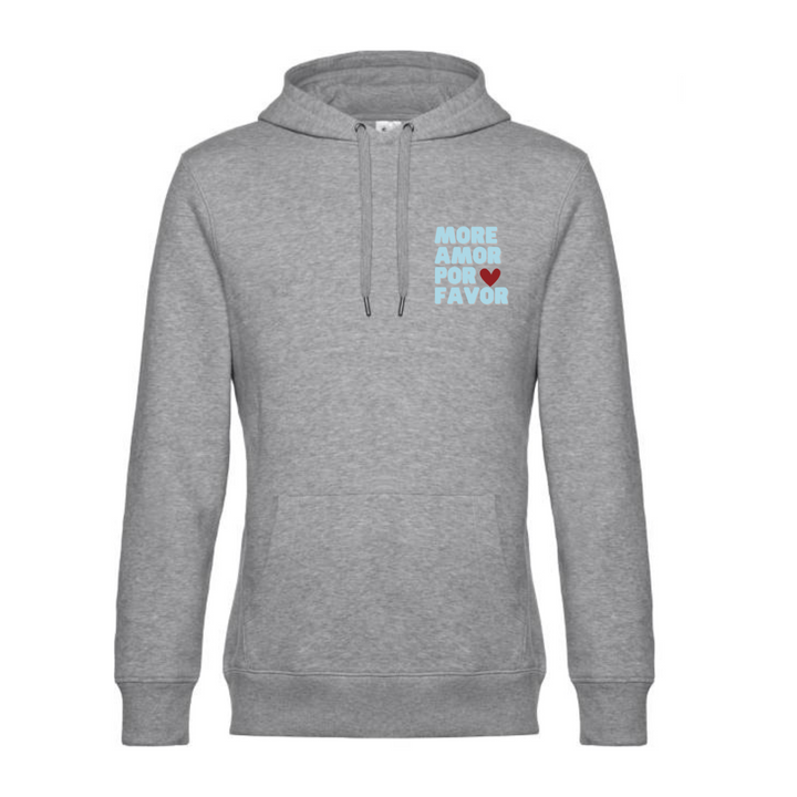 MORE AMORE PER FAVORE Hoodie-Herren
