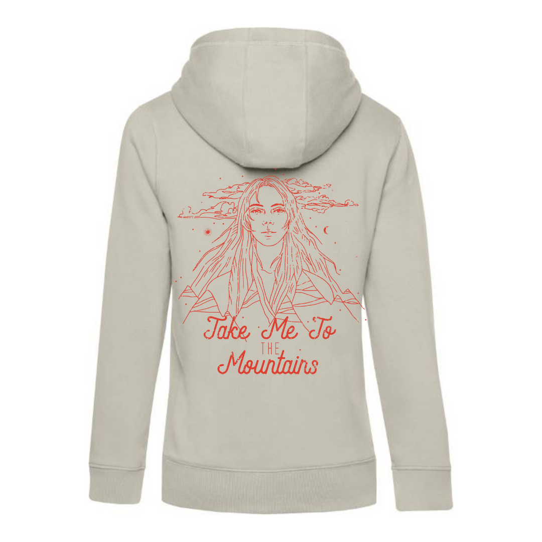TAKE ME TO THE MOUNTAINS Hoodie-Damen