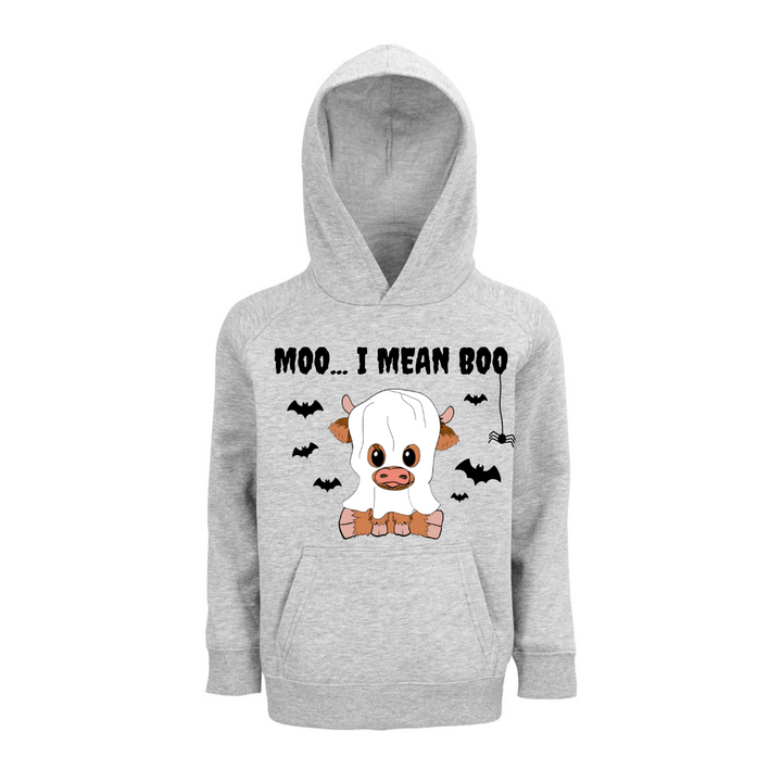 MOO... I MEAN BOO Hoodie-Kids