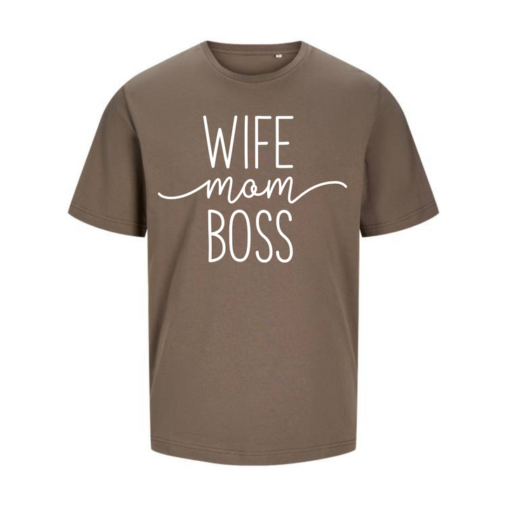 WIFE MOM BOSS T-Unisex