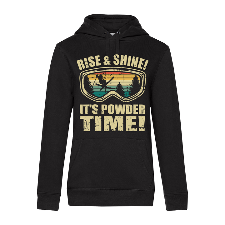 POWDER TIME Hoodie-Damen