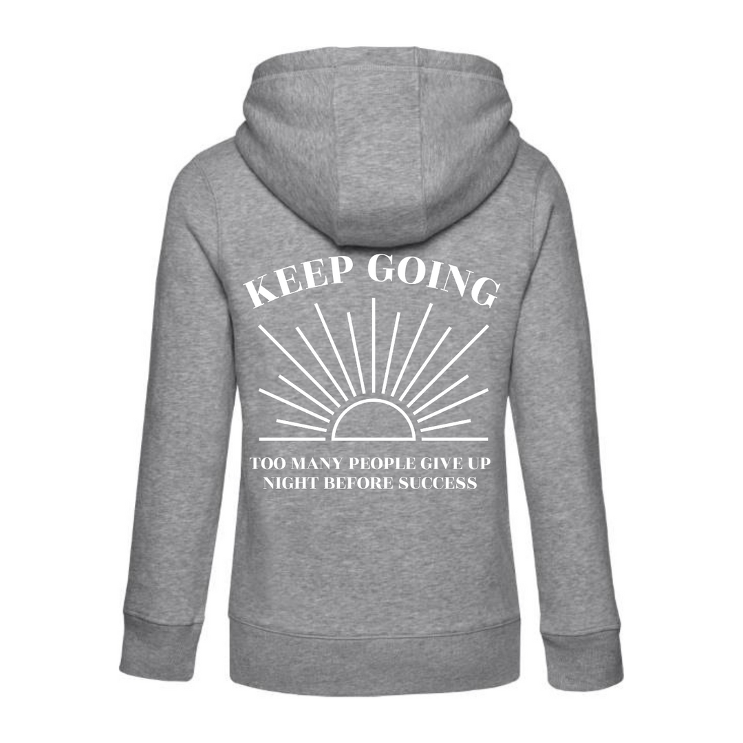KEEP GOING Hoodie-Herren