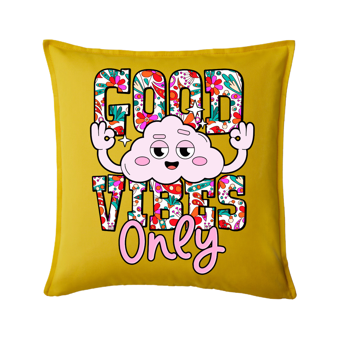 GOOD VIBES ONLY Kissenbezug