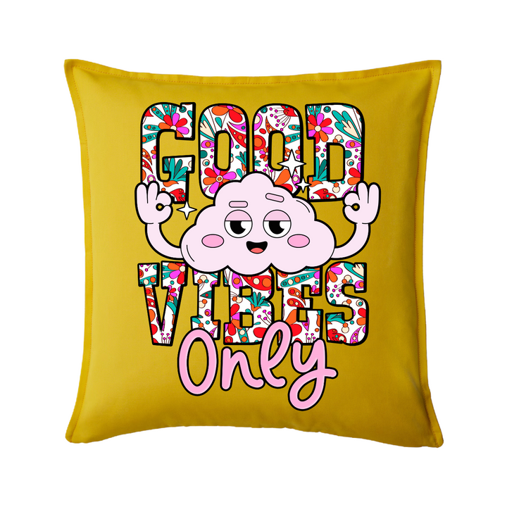 GOOD VIBES ONLY Kissenbezug