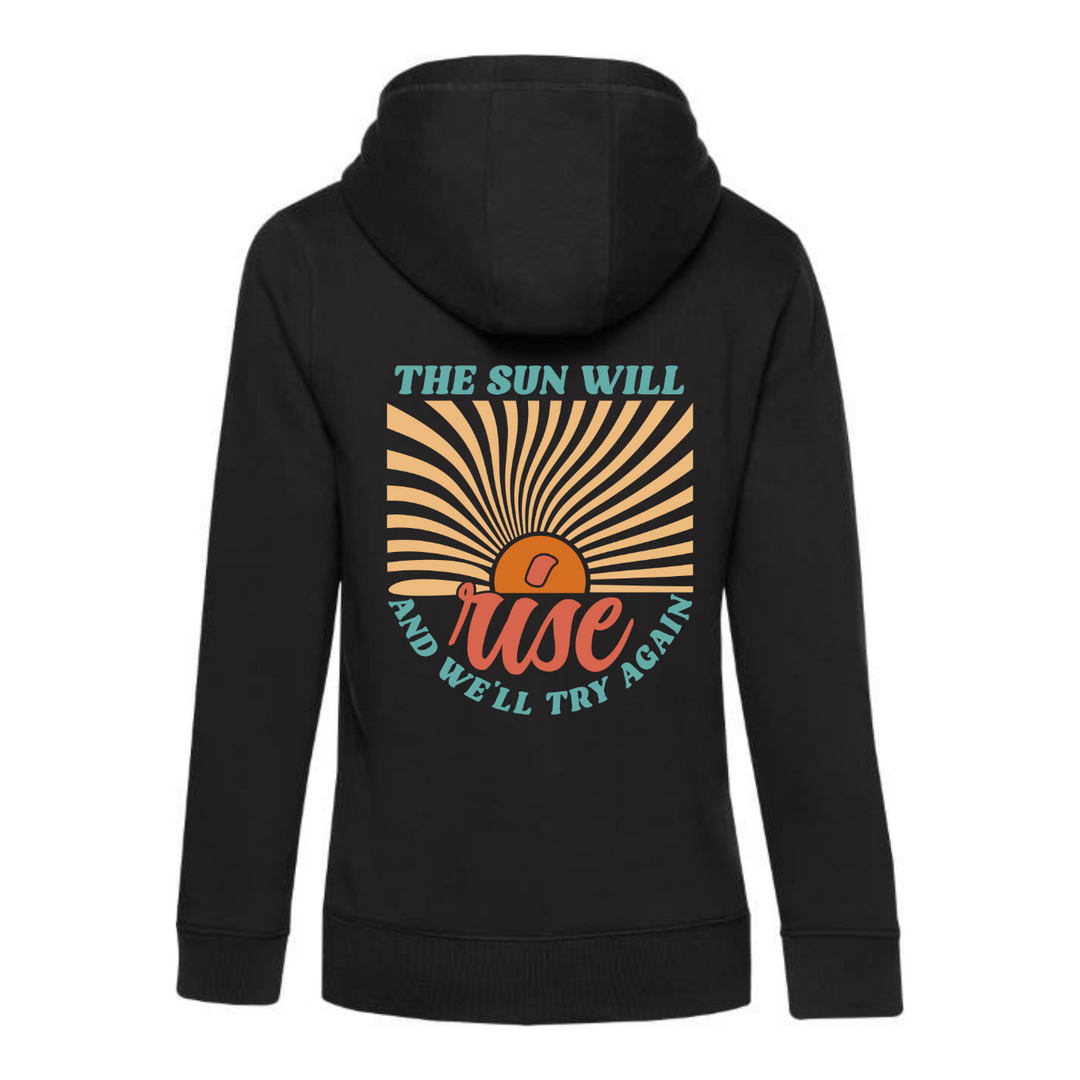 THE SUN WILL RISE Hoodie-Damen