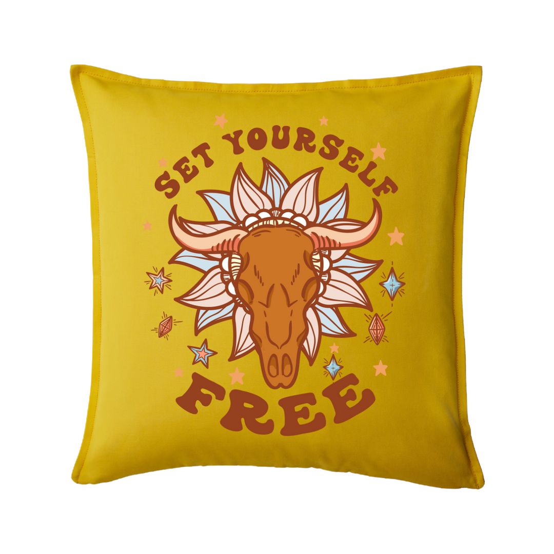 SET YOURSELF FREE Kissenbezug