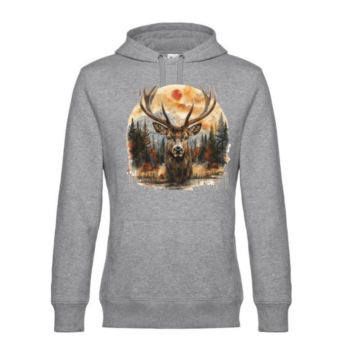 HIRSCH EMBLEM Hoodie-Herren