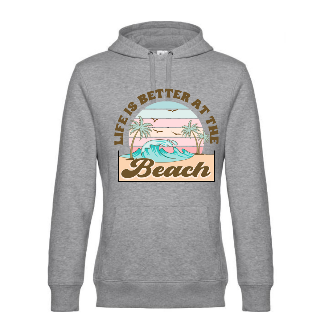 LIFE IS BETTER AT THE BEACH Hoodie-Herren