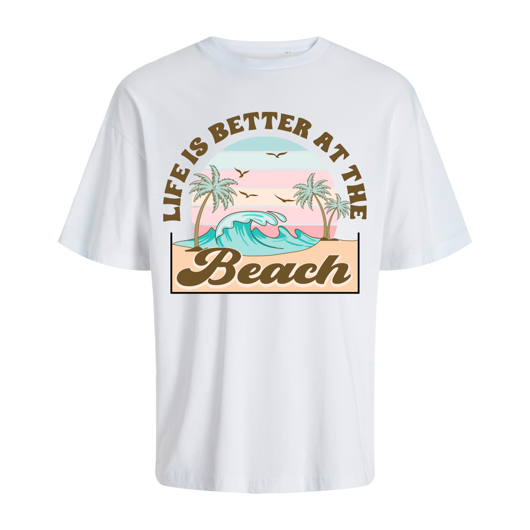 LIFE IS BETTER AT THE BEACH Oversize-Unisex