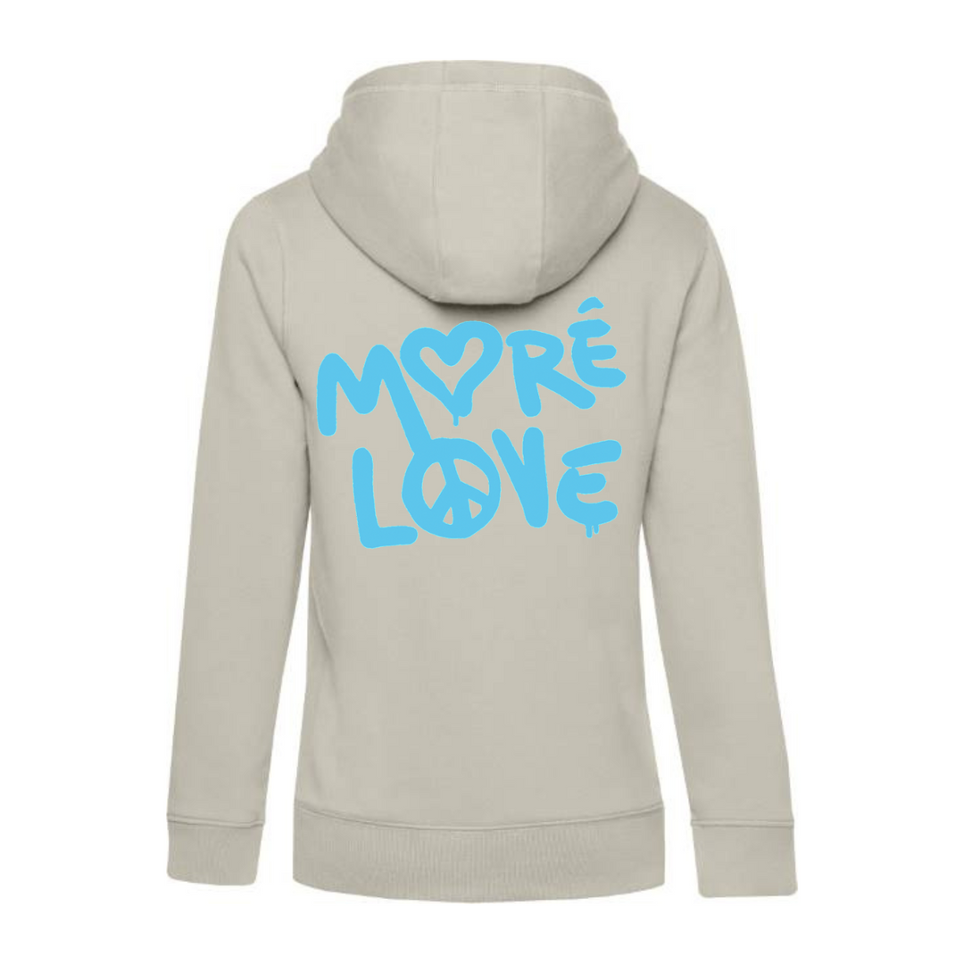 MORE LOVE Hoodie-Damen