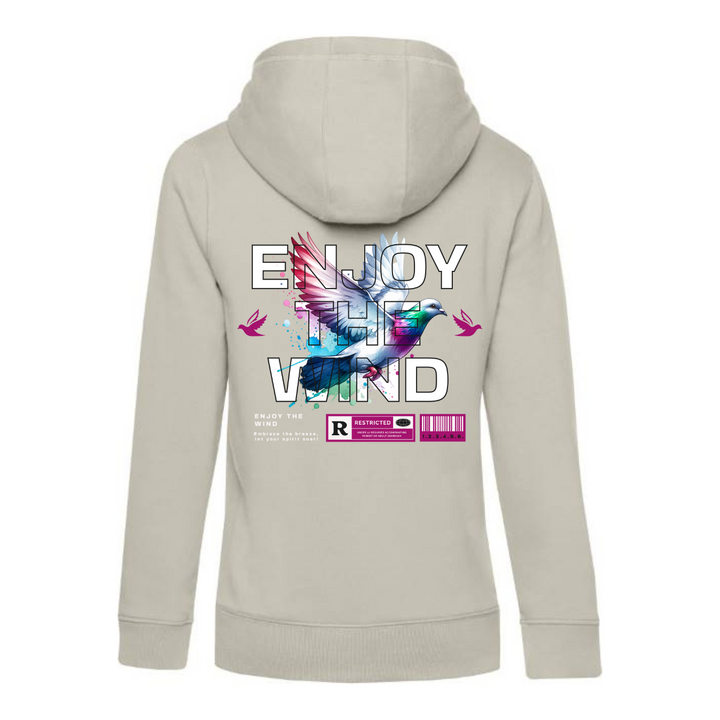 ENJOY THE WIND Hoodie-Damen