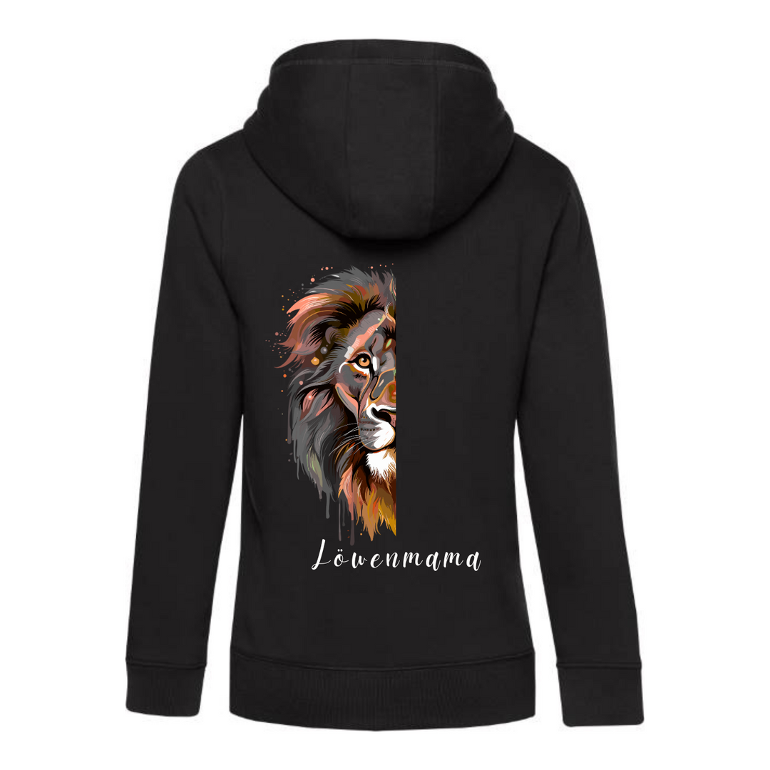 LÖWENMAMA Hoodie-Damen